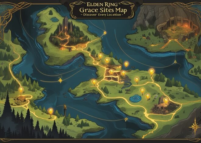 Elden Ring Grace Sites Map | Discover Every Location